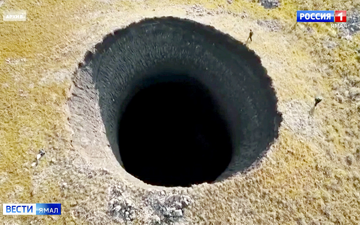These Gigantic Siberian Sinkholes Have Scientists Concerned Esquire