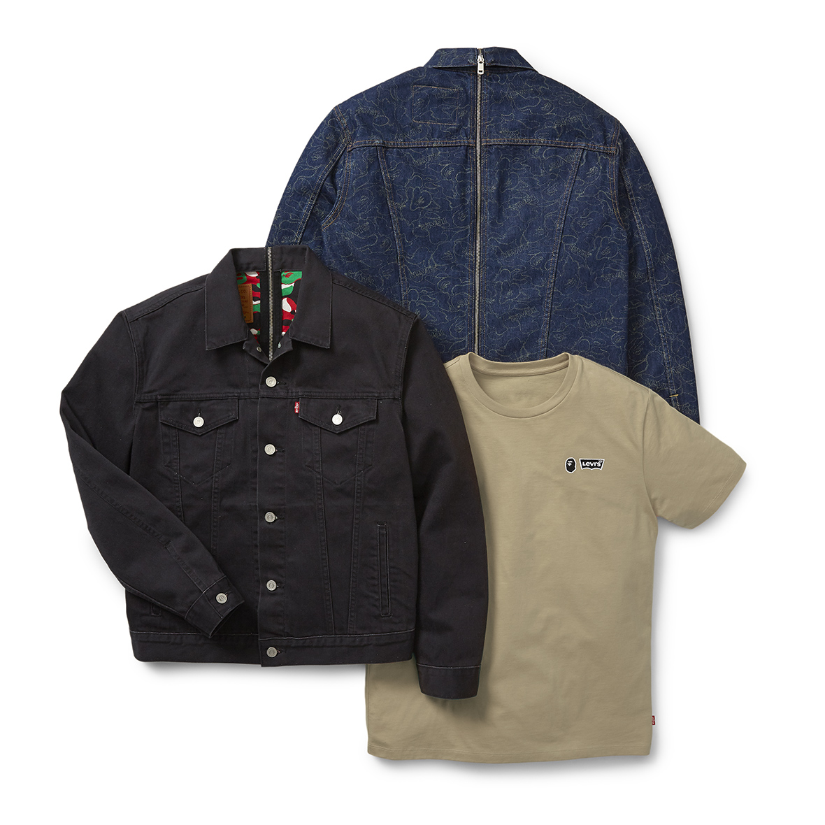 Levi's introduces its collaboration with Bape at Sole DXB | Esquire Middle  East – The Region's Best Men's Magazine