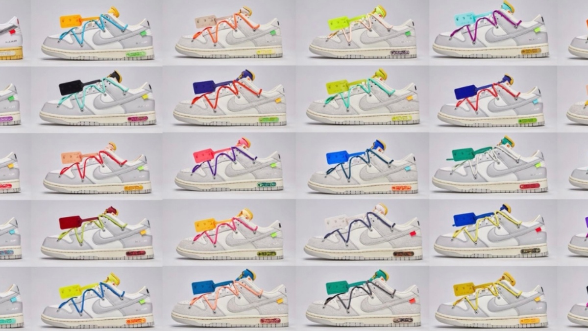 Virgil Abloh and Nike's 50 dunk collection to release in the UAE in ...