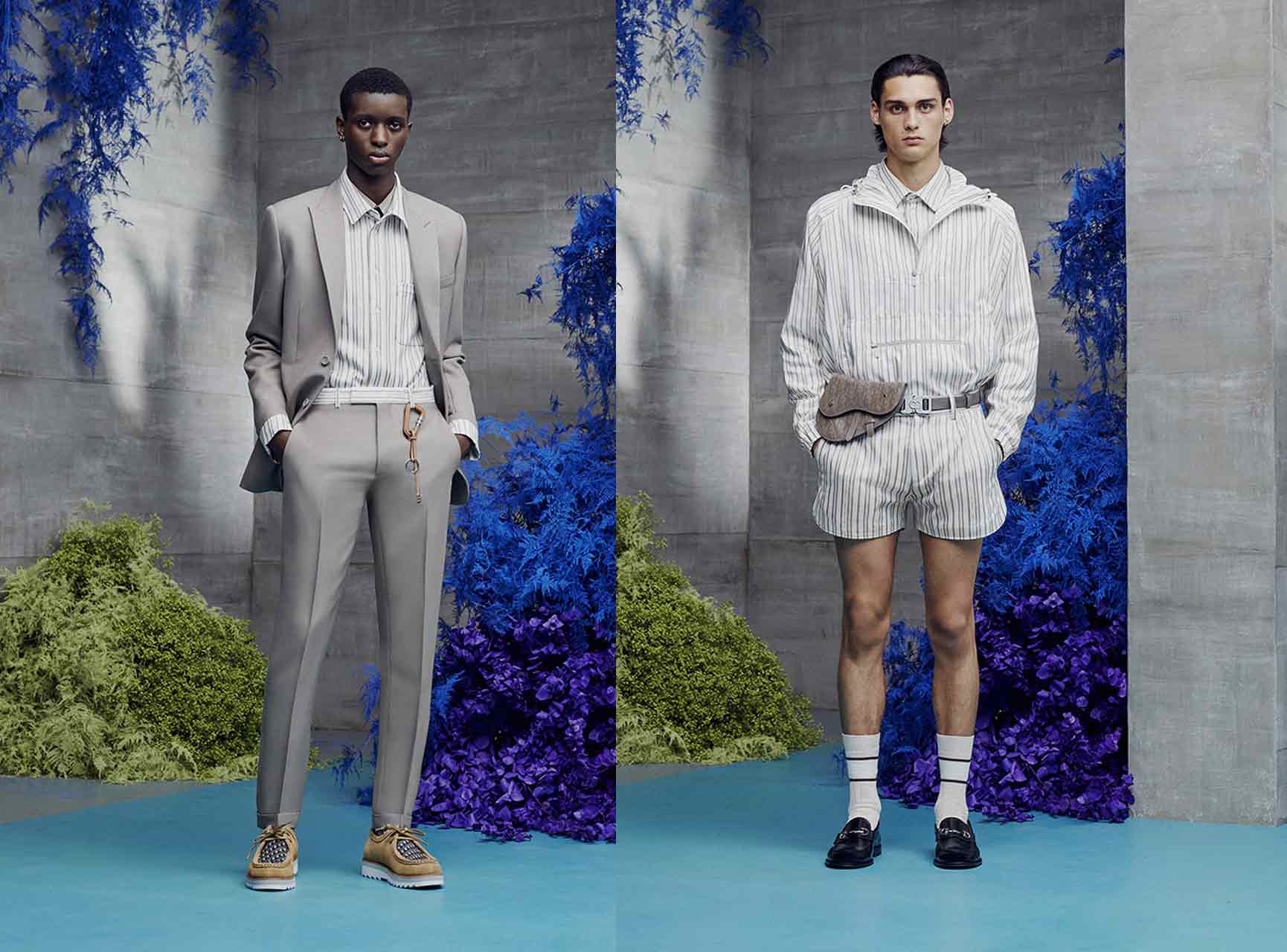 Dior's Resort 2021 menswear collection is based on flowers