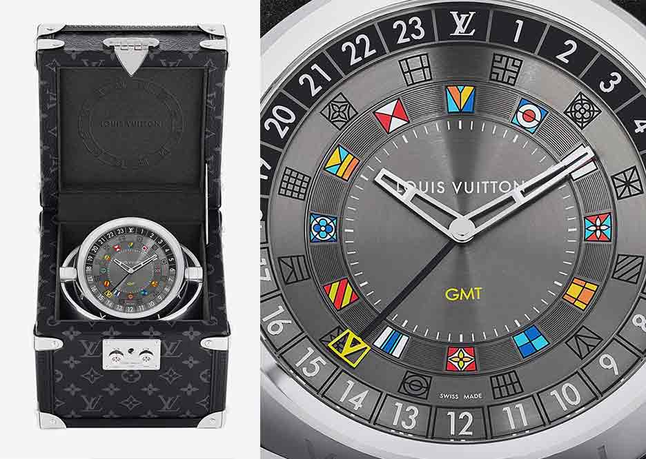 Louis Vuitton's Travel Clock comes with its own Trunk case