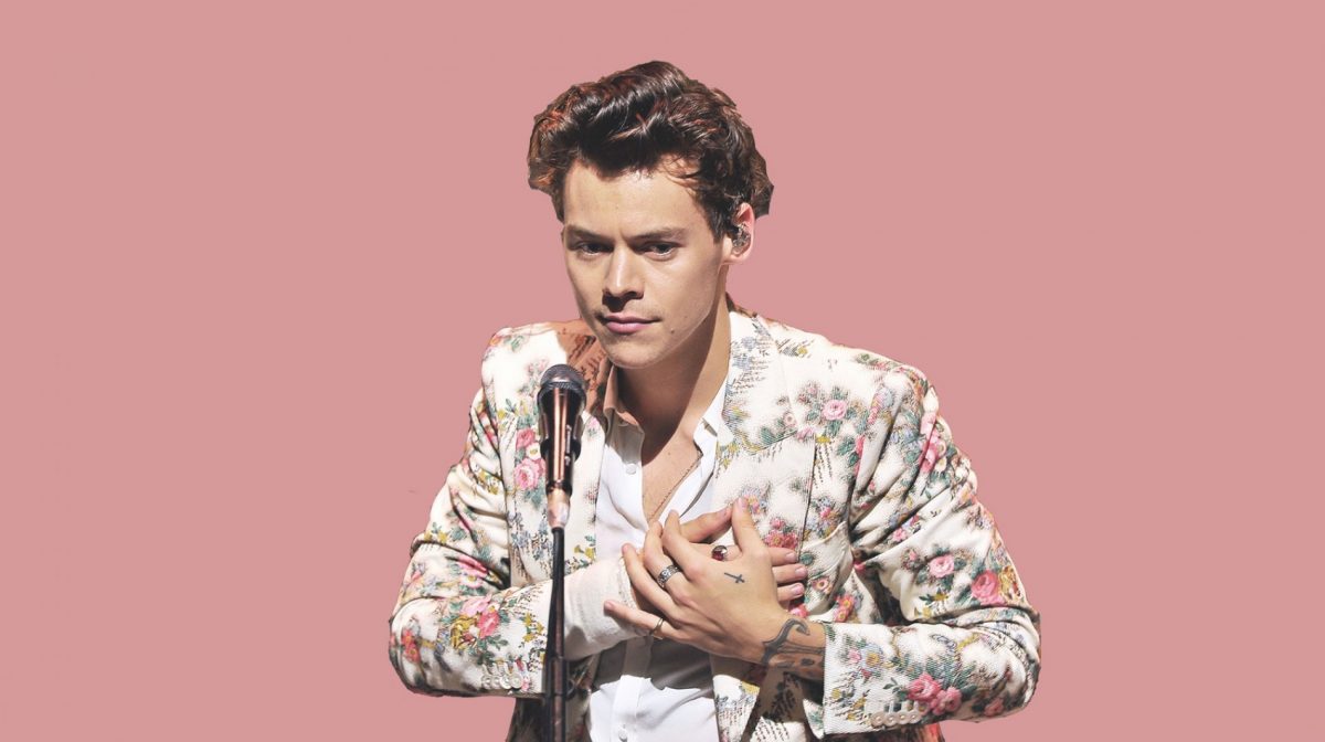 Harry Styles handsome harry pink styles suit and tie HD phone  wallpaper  Peakpx
