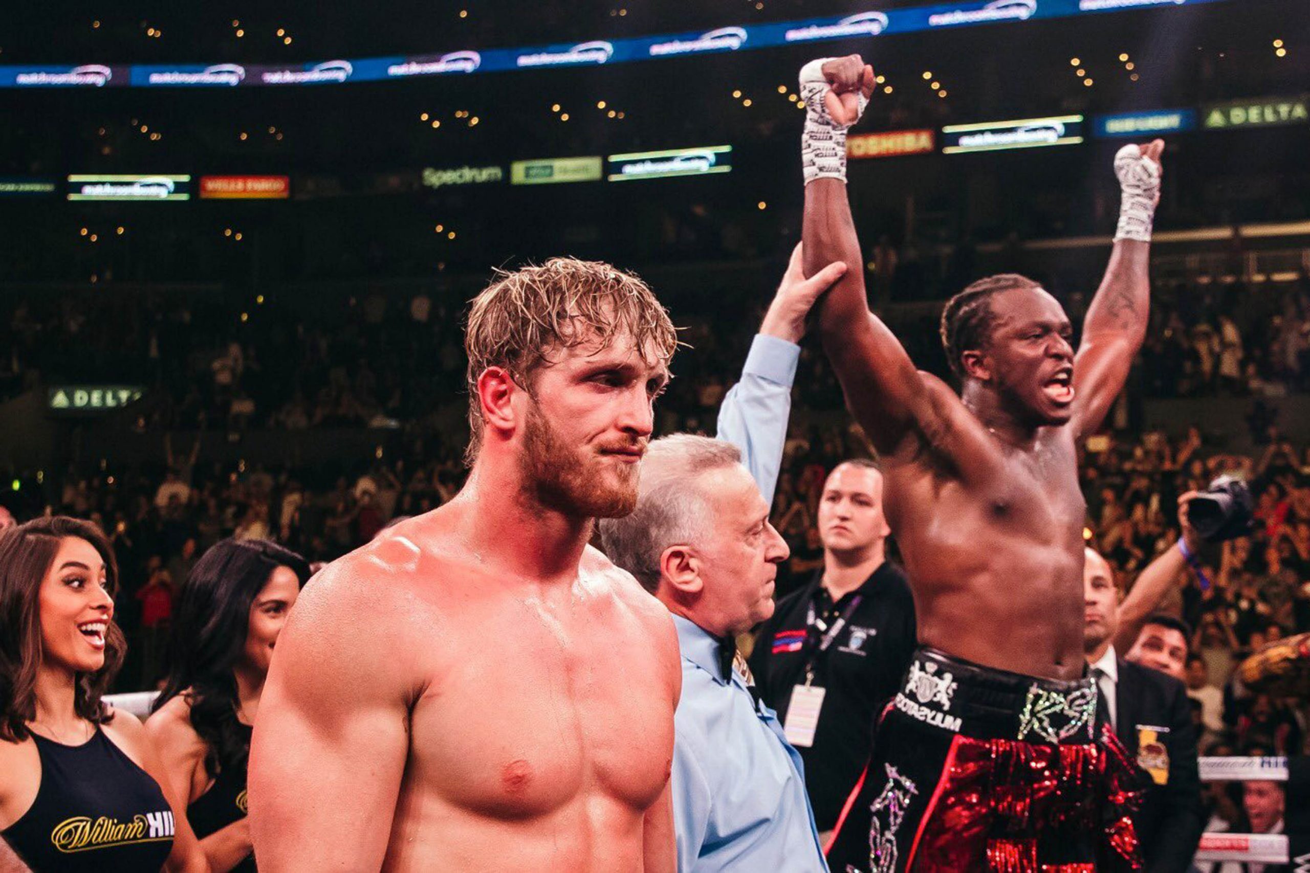 KSI beat YouTube rival Logan Paul in boxing rematch Esquire Middle East