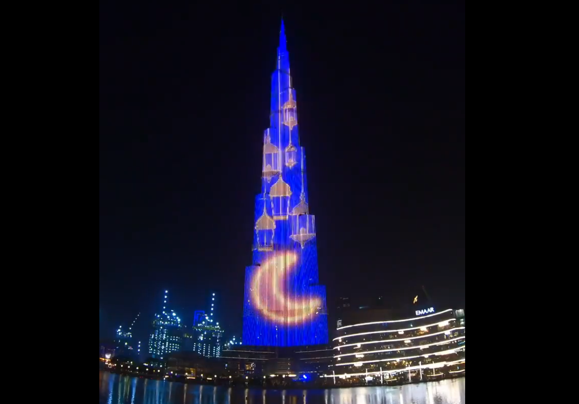 Hub Sindssyge åbenbaring Check out the Burj Khalifa's Ramadan light show | Esquire Middle East – The  Region's Best Men's Magazine