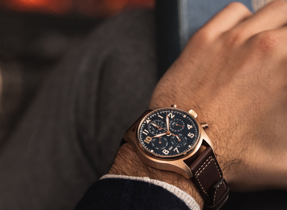 A super complex golden IWC is going under the hammer for charity