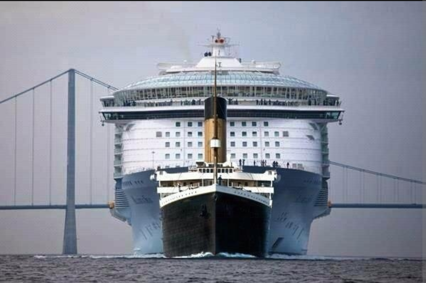 Top 89+ imagen harmony of the seas titanic