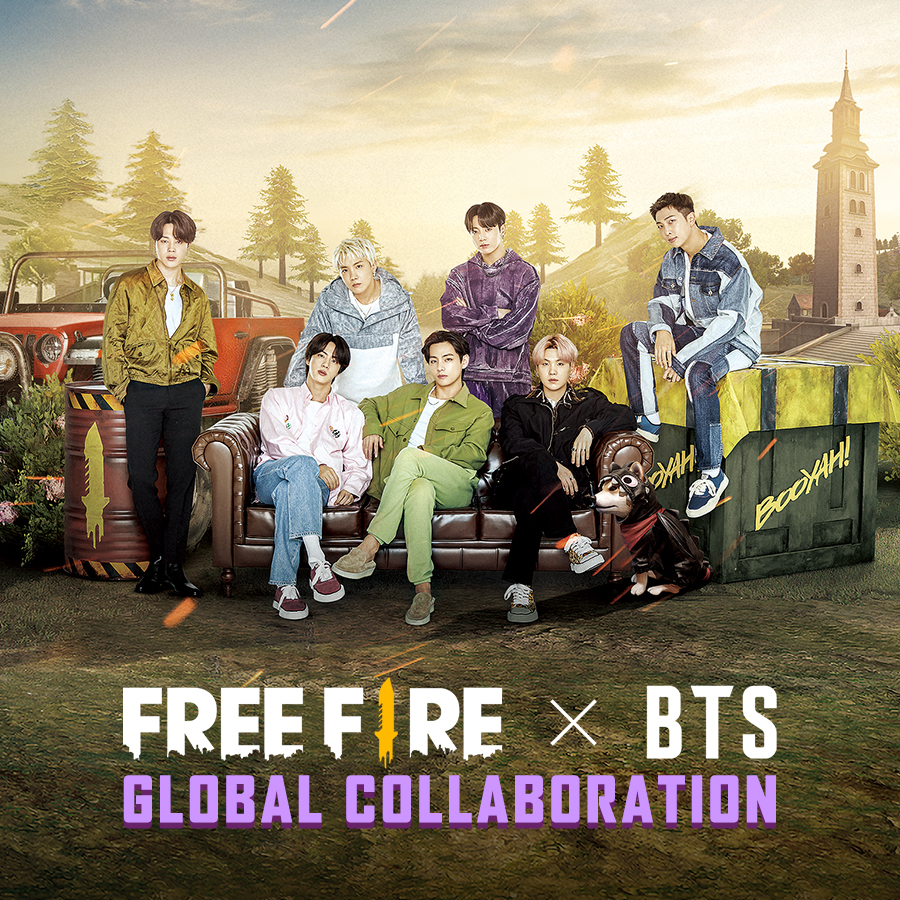 BTS and Free Fire announce huge in-game virtual event this March