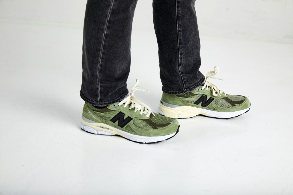 New Balance x JJJJound 990v3 Olive is a shoe of the year contender