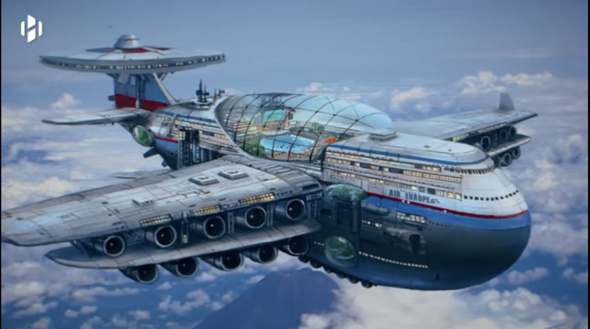 Sky Cruise: Arab-designed flying hotel that never lands goes viral |  Esquire Middle East