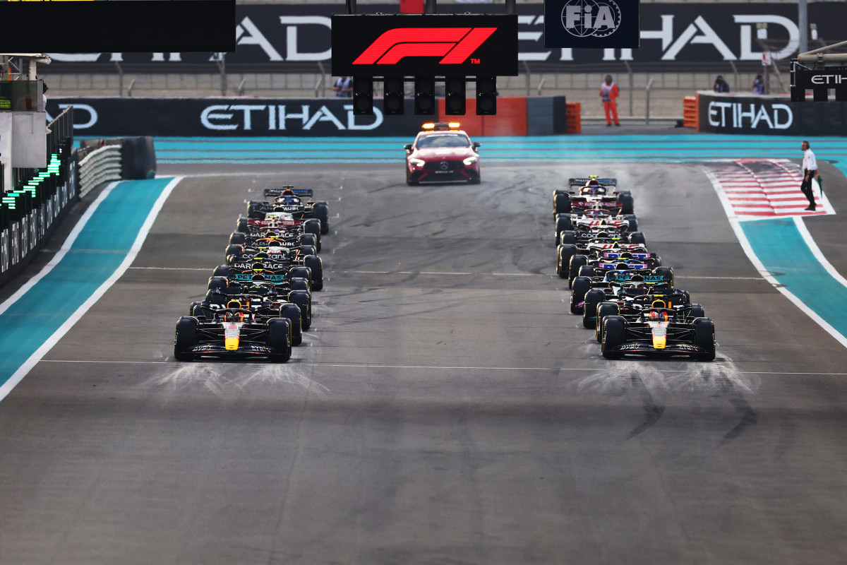 What is the car at the back of the F1 grid? Esquire Middle East