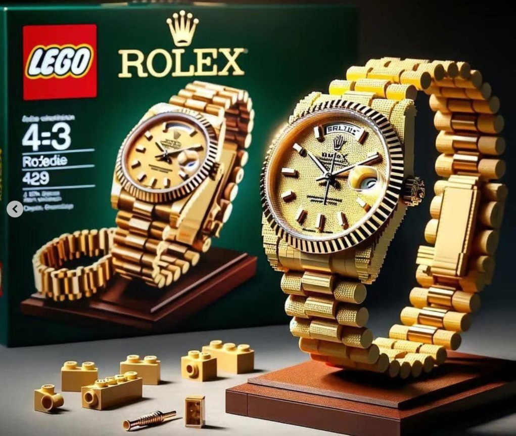Rolex Lego: Is it real? Where to buy it?  Esquire Middle East – The  Region's Best Men's Magazine
