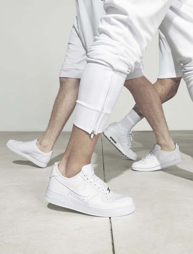 White Fall sneaker collection 