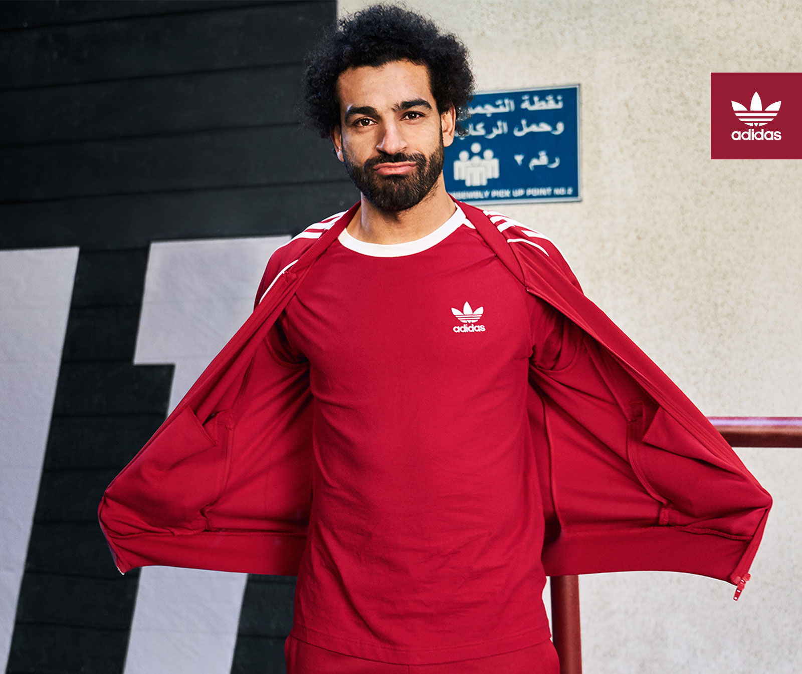 Mo Salah makes headlines for adidas 