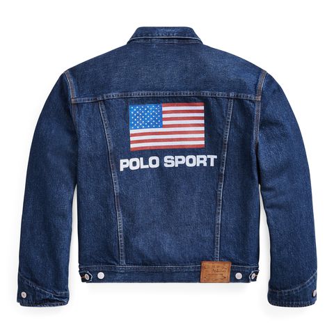 polo sport silver jacket