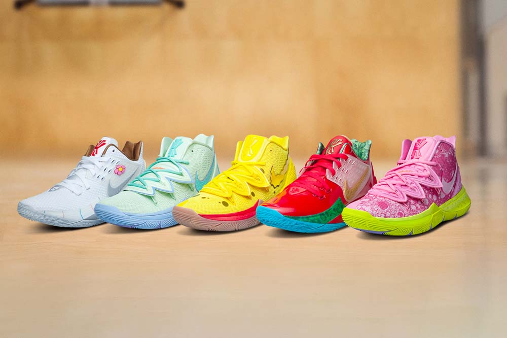 colourful nike sneakers