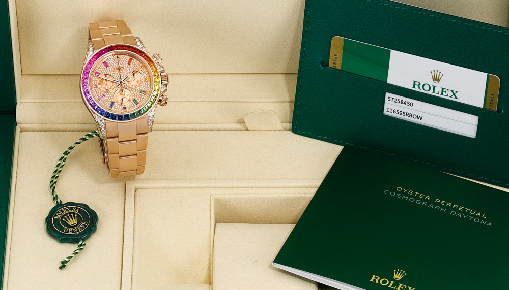 how much is a rolex box worth