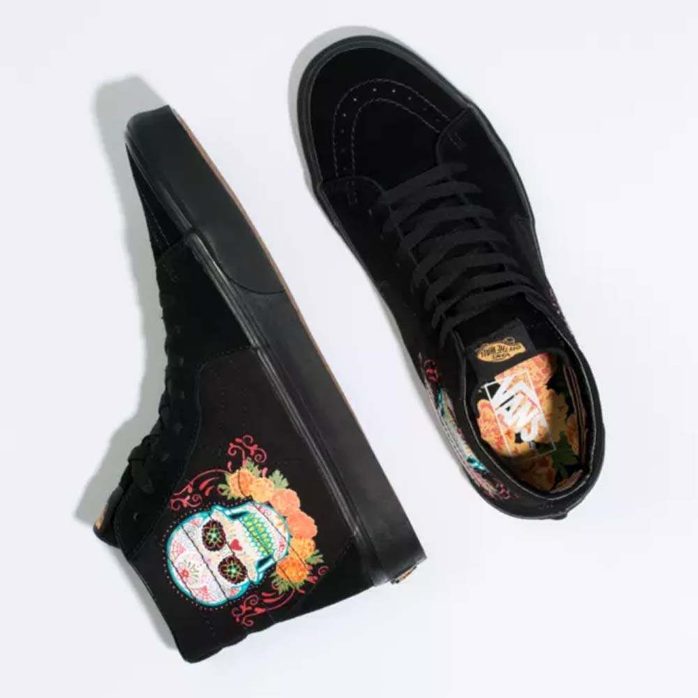 Day of the Dead' sneakers for Halloween 