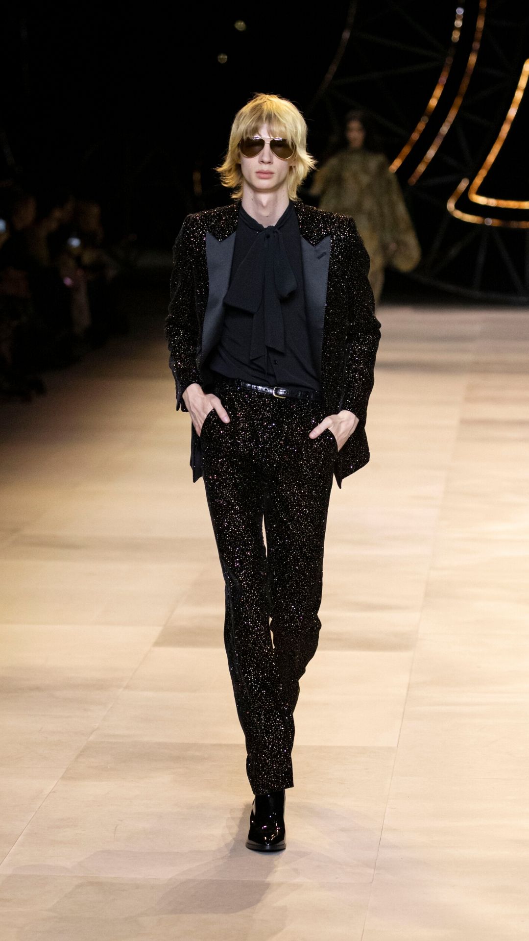 Celine Runway Report: Rock 'N' Roll androgyny takes over Paris Fashion ...