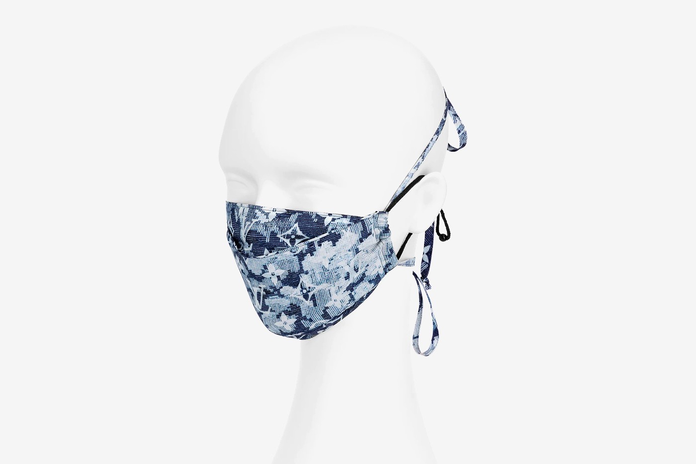 Shop Louis Vuitton MONOGRAM Lv Collage Mask Cover And Bandana Set