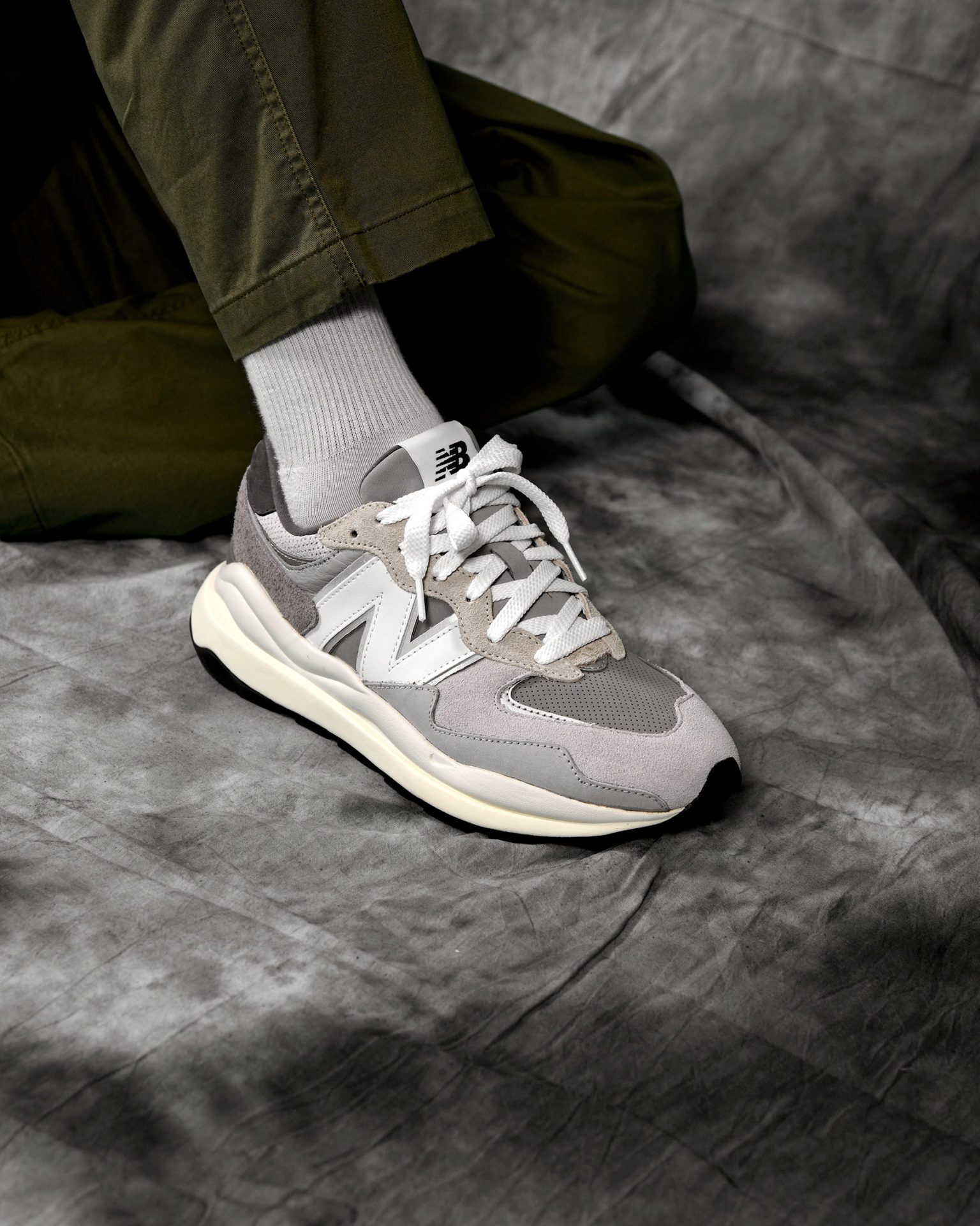 New Balance 57/40 Sneakers In Off White Exclusive To ASOS