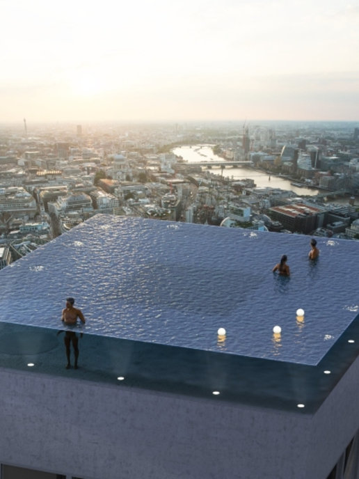 Coming soon: The world's first 360-degree infinity pool - Esquire ...