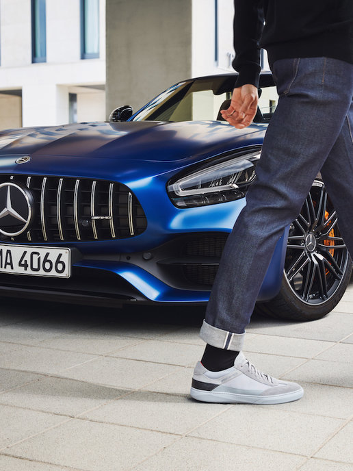 Santoni has teamed up with Mercedes-AMG to create the perfect sneaker