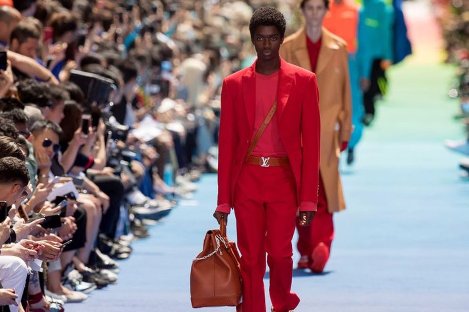 Every look from Virgil Abloh's First Louis Vuitton Show - Esquire ...