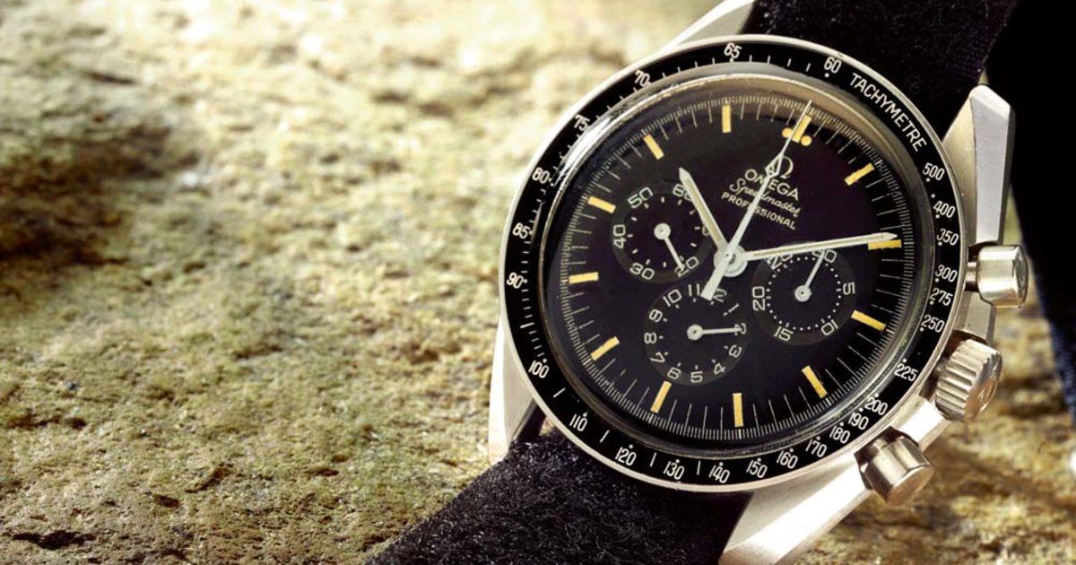 omega moon landing watch