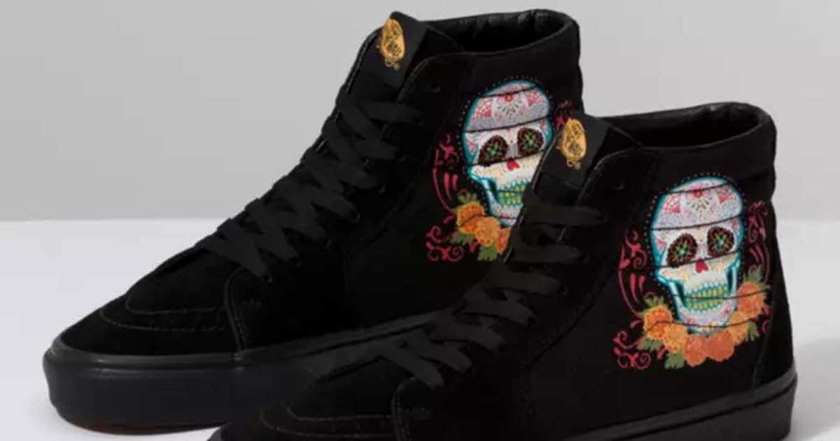 day of the dead sneakers