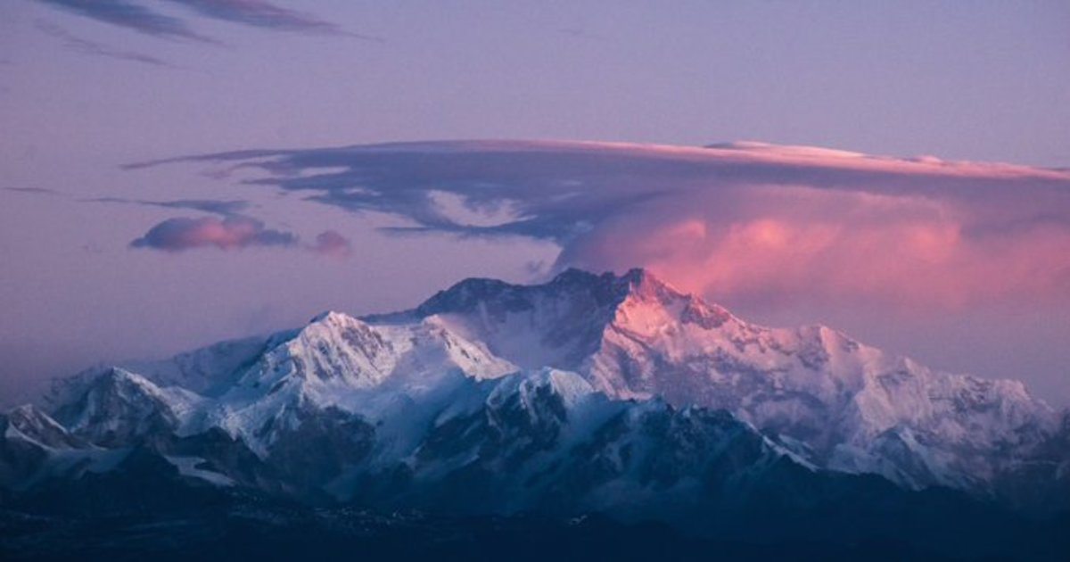 The world’s third-highest mountain peak is now visible from 100 kms ...