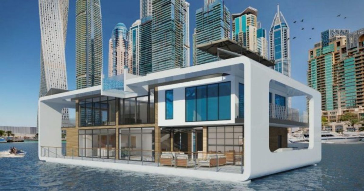 You can buy a floating house in the UAE for AED 20 million - Esquire