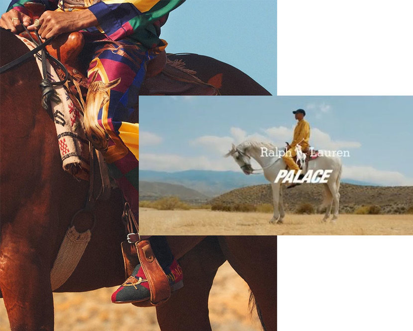 palace and ralph lauren collab
