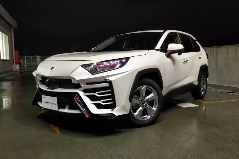 Turn Your Toyota Rav4 Into A Lamborghini Urus With This Body Kit Esquire Middle East