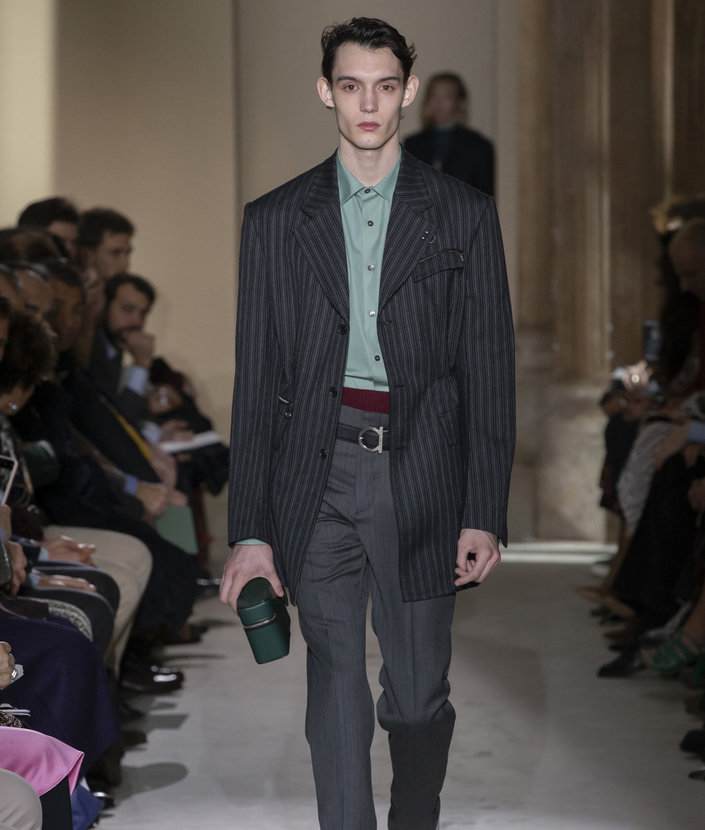Ferragamo's Fall 2019 collection is all about leather and colour ...