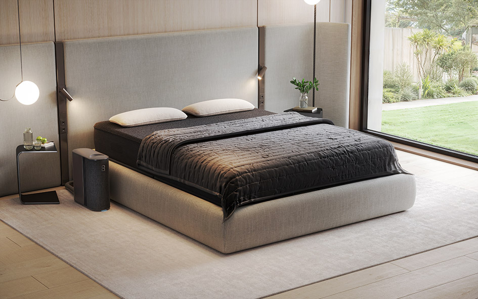 8Sleep Minimal Bedroom C3 blanket Op 3