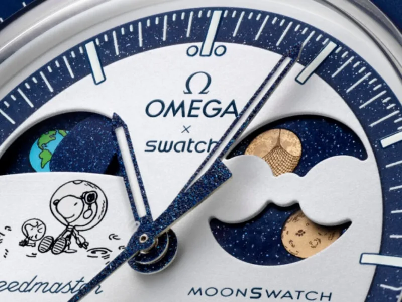 Snoopy returns to Swatch’s new Moonswatch