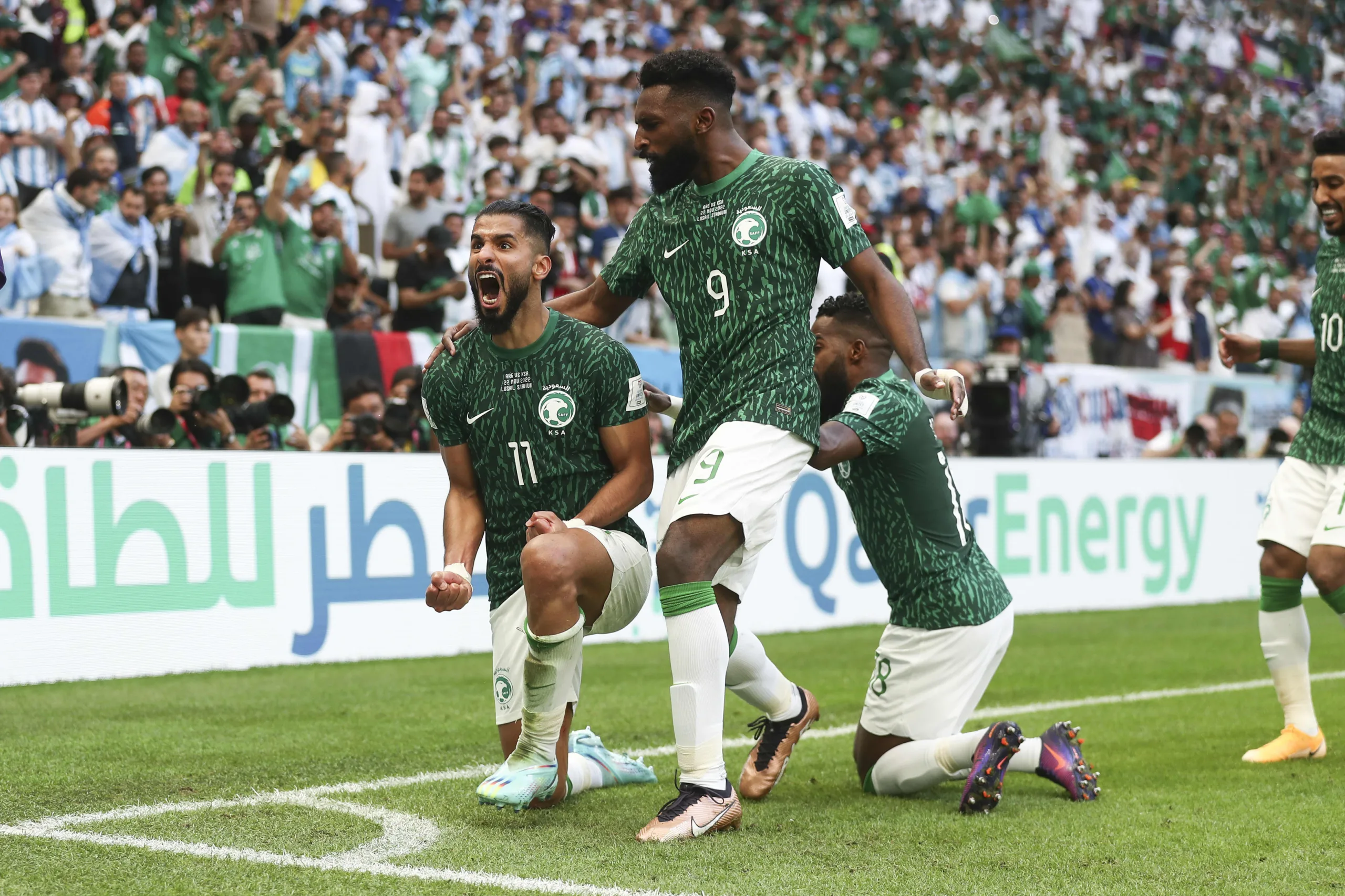 Qatar and Saudi join Egypt, Algeria, Jordan, Morocco and Tunisia in Qualifying for Fifa World Cup 2026
