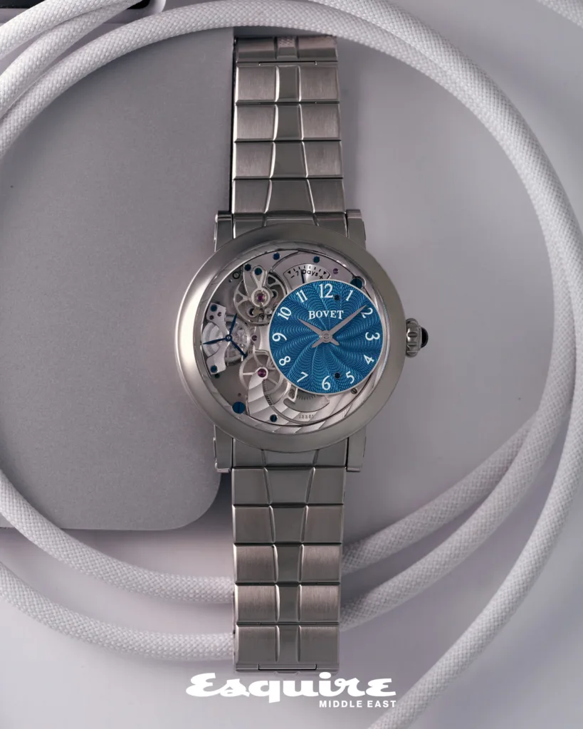 Récital 12, 40mm titanium case and bracelet, by BOVET