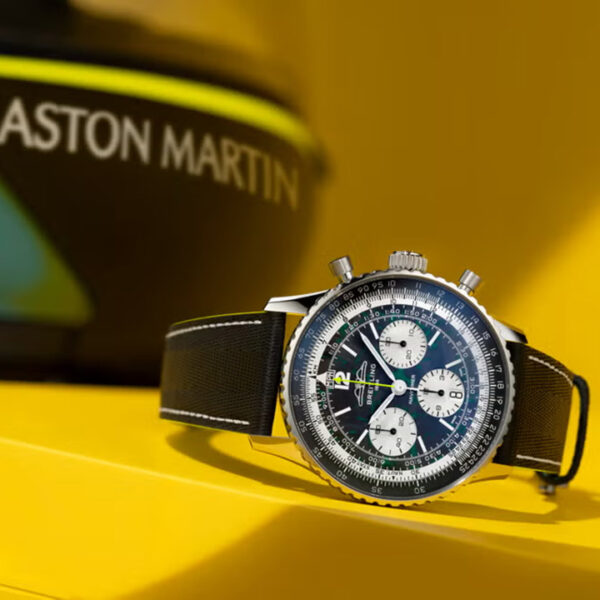 This new Breitling x Aston Martin watch is built like an F1 car