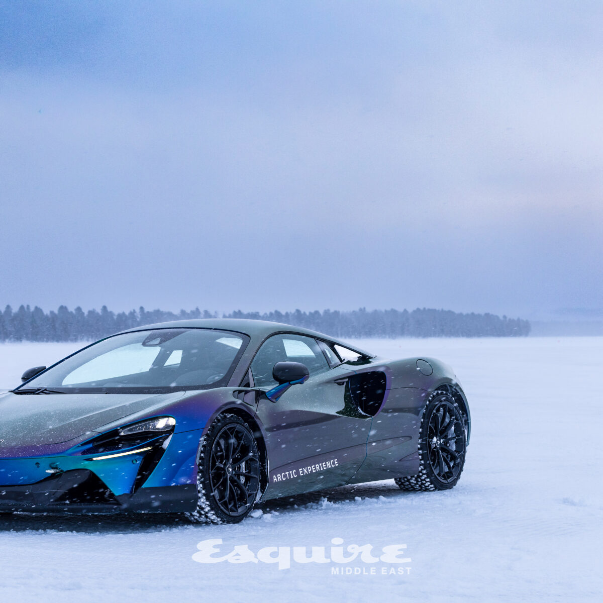 We took the McLaren Artura ice drifting in the Arctic: Here’s what happened
