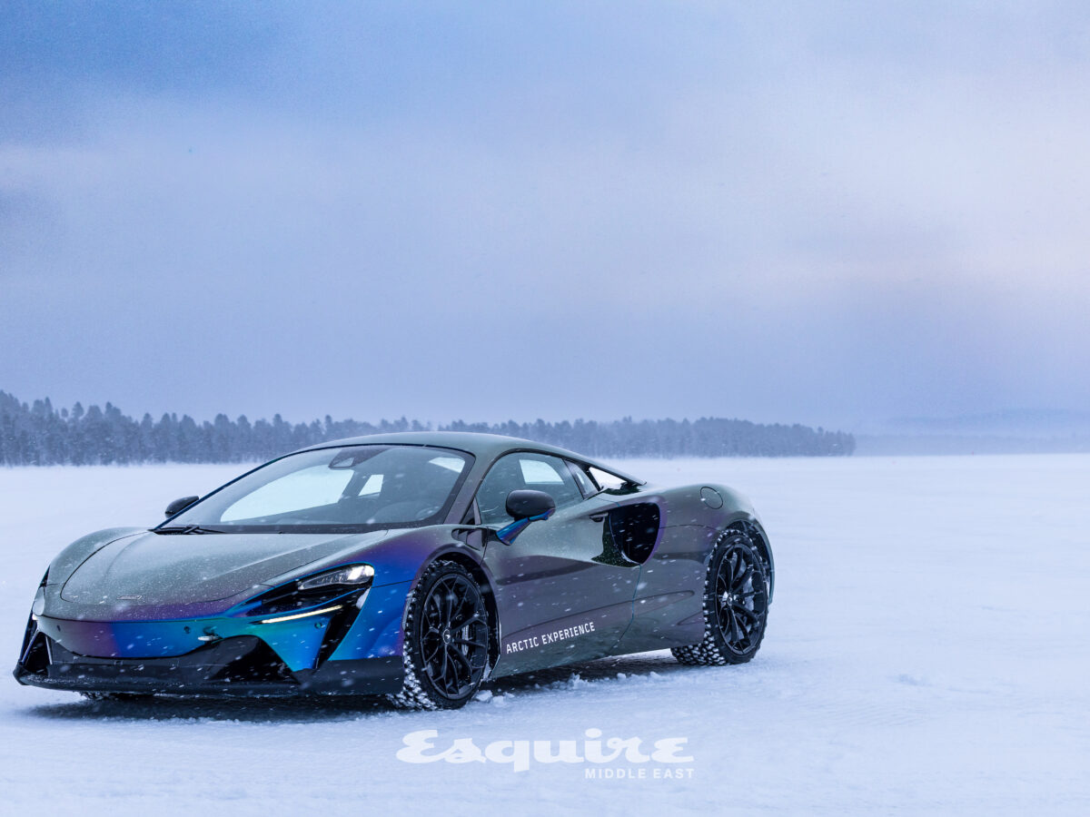 We took the McLaren Artura ice drifting in the Arctic: Here’s what happened