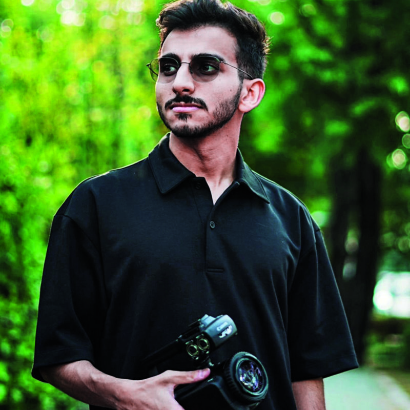 Saad Tahaitah honours the Al-Midqal dance and rifle fire celebration