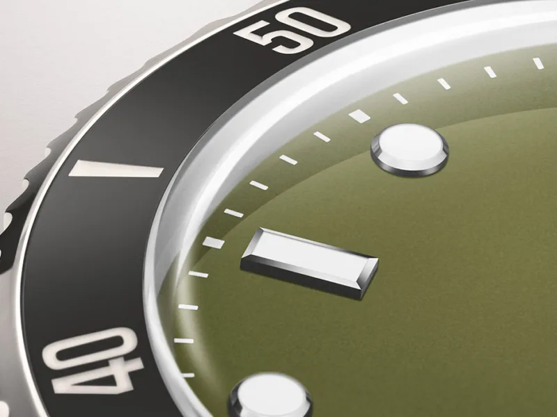 Oris revives a classic timepiece with an olive green dial